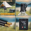 Girlanda Solarna Ogrodowa 8m TG-Garden – Lampki na Balkon + Pilot + USB